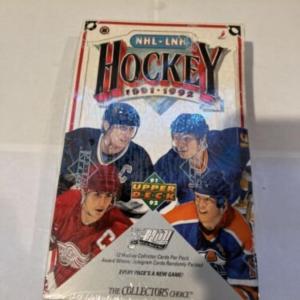 Photo of 1991-92 Upper Deck Hockey Wax Box Factory Sealed
