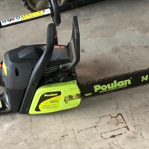 Photo of Poulan 14” chainsaw 