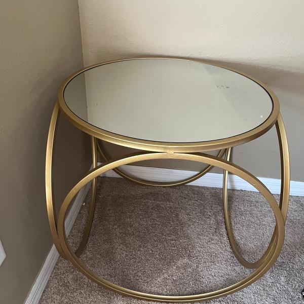 Photo of Console table and end table 