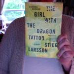 THE GIRL WITH THE DRAGON TATTOO - PAPER BACK NOVEL
