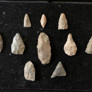 Photo of ARROWHEADS AND TOOLS