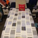 Twin Platform Bed w/Memory Foam Top