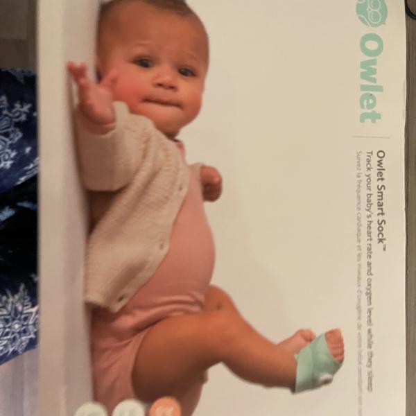 Photo of Owlet Dream Sock - Smart Baby Monitor - Like New 