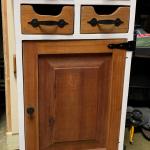 Farmhouse Style Wooden Cabinet
