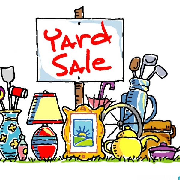YARD SALE FRIDAY/SAT., May 12/13 snaplist