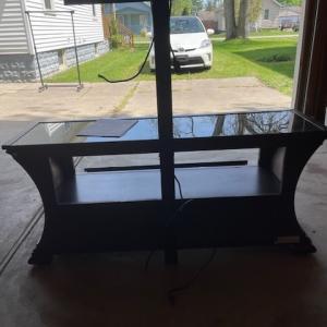 Photo of 54" Wood TV Stand with swivel Mount