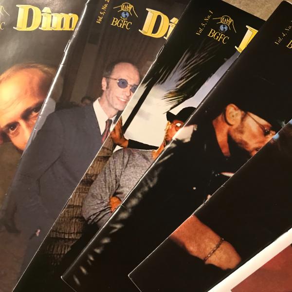 Photo of Bee Gees Dimensions Fan Club Magazines