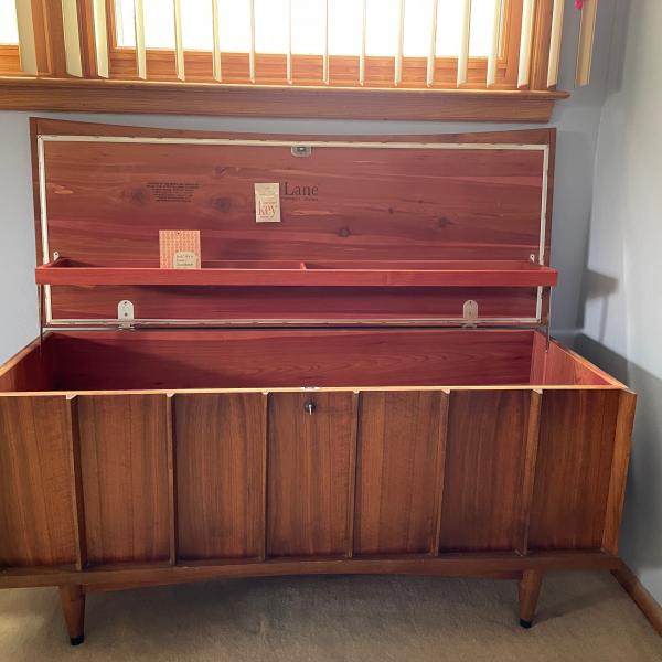 Photo of Vintage 1969 Lane  cedar chest
