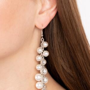 Photo of White Pearl Earrings