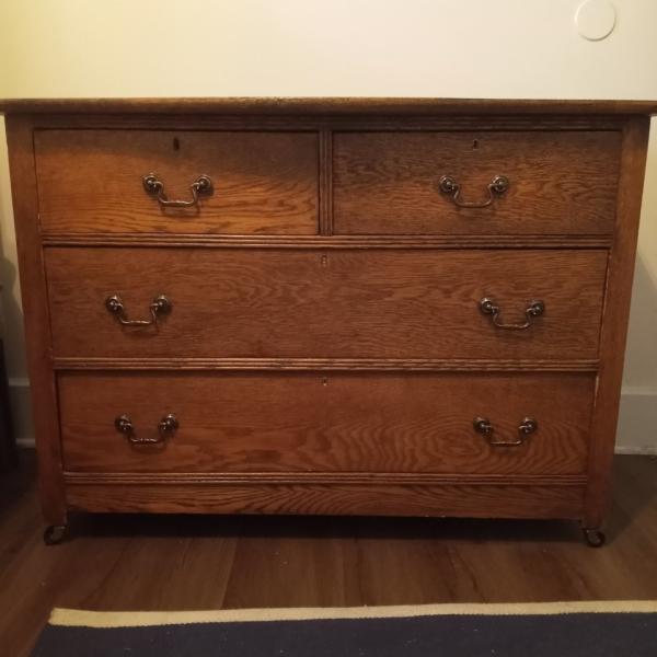 Photo of Antique Oak Dresser