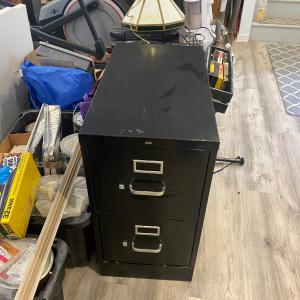 Photo of Large  metal file cabinet 