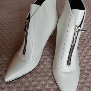 Photo of white booties