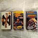 3 WWF Vintage VHS Tapes
