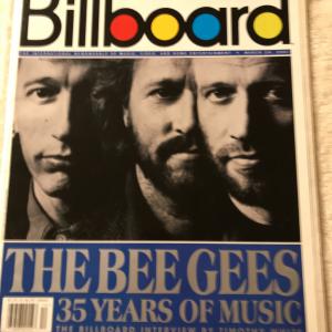 Photo of Bee Gees BILLBOARD  Magazine