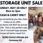 Storage Unit Sale - DIYers Wanted