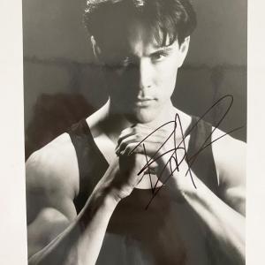 Photo of Rapid Fire Brandon Lee Signed Movie Photo - A.A.U Authenticated