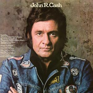 Photo of Johnny Cash John R. Cash signed album