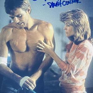 Photo of Terminator Linda Hamilton signed movie photo