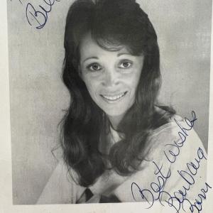 Photo of KZLA Announcer Barbara Barri signed photo