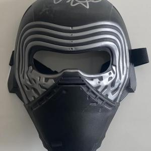Photo of Adam Driver signed Kylo Ren replica mask- Beckett authenticated