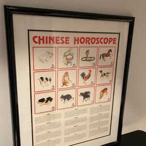 Photo of Framed Poster Chinese Horoscope 