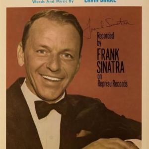 Photo of Frank Sinatra signed sheet music 