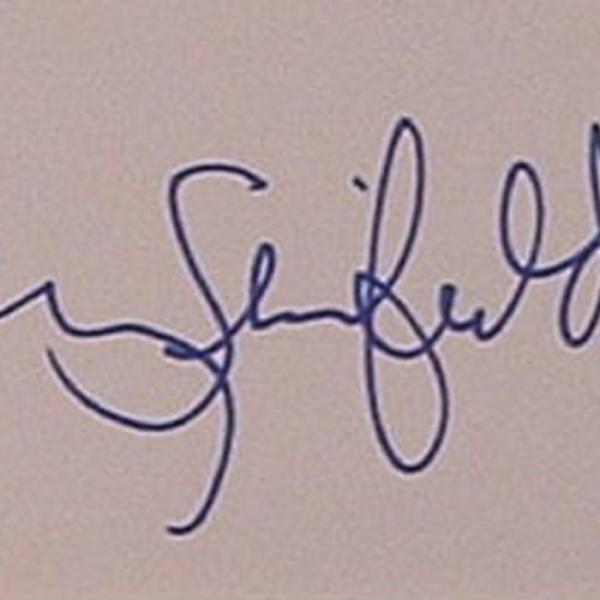 Photo of Jerry Seinfeld signature slip