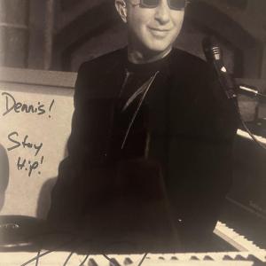 Photo of Paul Shaffer signed photo