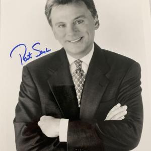 Photo of Wheel of Fortune Pat Sajak signed photo