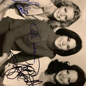 Photo of Charlie's Angels cast signed photo