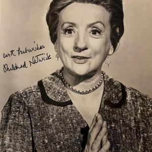 Photo of Mildred Natwick signed photo