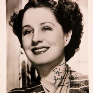 Photo of Norma Shearer signed portrait photo 