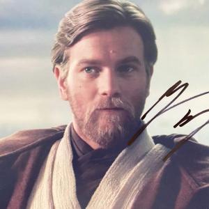 Photo of Star Wars Obi-Wan Kenobi
Ewan McGregor signed movie photo