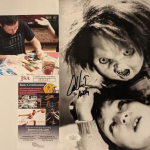 Photo of Chucky Alex Vincent Signed Photo. JSA Authenticated.