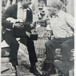Photo of Sanford and Son Timmie Rogers and Redd Foxx signed photo