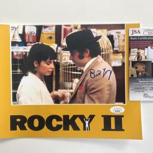 Photo of Rocky II Burt Young signed photo. JSA