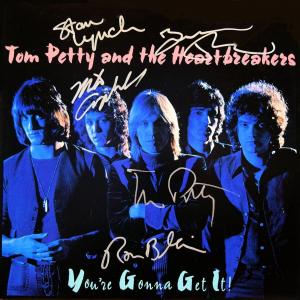 Photo of Tom Petty signed You're Gonna Get It album