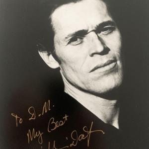 Photo of To Live and Die in LA Willem Defoe signed photo