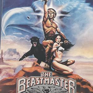 Photo of The Beastmaster original 1982 unsigned promo cover