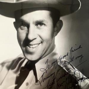 Photo of Sheriff John signed photo