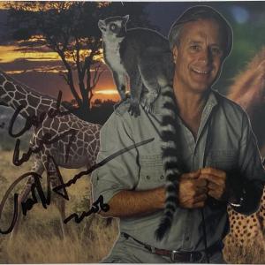 Photo of Jungle Jack Hanna signed postcard 