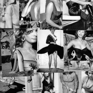 Photo of Sophia Loren
photo collage reprint 