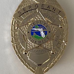 Photo of  Miami Vice replica prop badge 