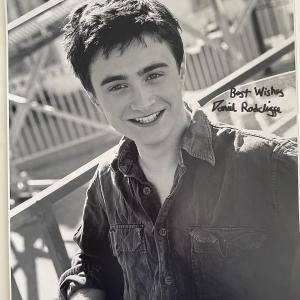 Photo of Daniel Radcliffe signed photo