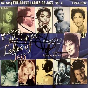 Photo of Stephanie Nakasian Great Ladies of Jazz signed CD
