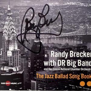 Photo of Randy Becker The Jazz Ballad Song Book signed CD
