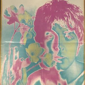 Photo of 1967 Psychedelic Beatles  insert poster set