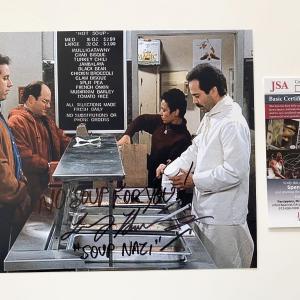 Photo of Seinfeld Soup Nazi Larry Thomas signed photo – JSA Authenticated