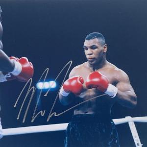 Photo of Mike Tyson signed photo