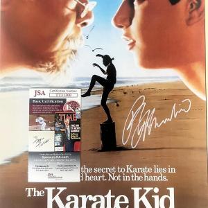 Photo of The Karate Kid Ralph Macchio signed mini movie poster - JSA